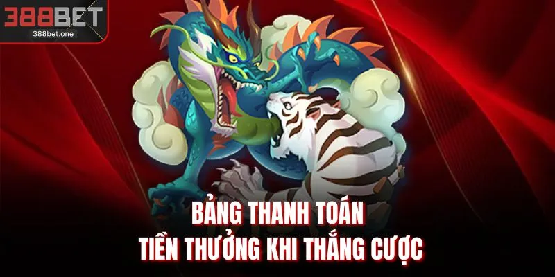 Bảng thanh toán tiền thưởng khi thắng cược