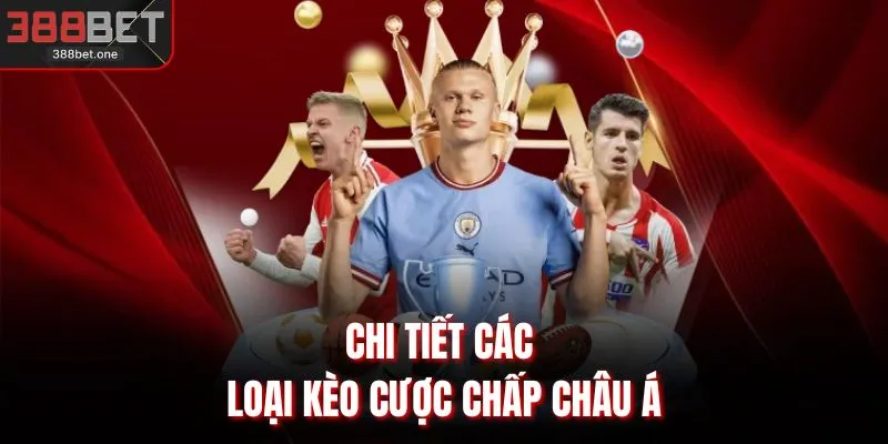 Chi tiết các loại kèo cược chấp châu Á